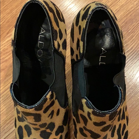 Aldo Leopard Print Booties - Picture 3 of 8